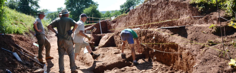 18 Longtown Castle dig